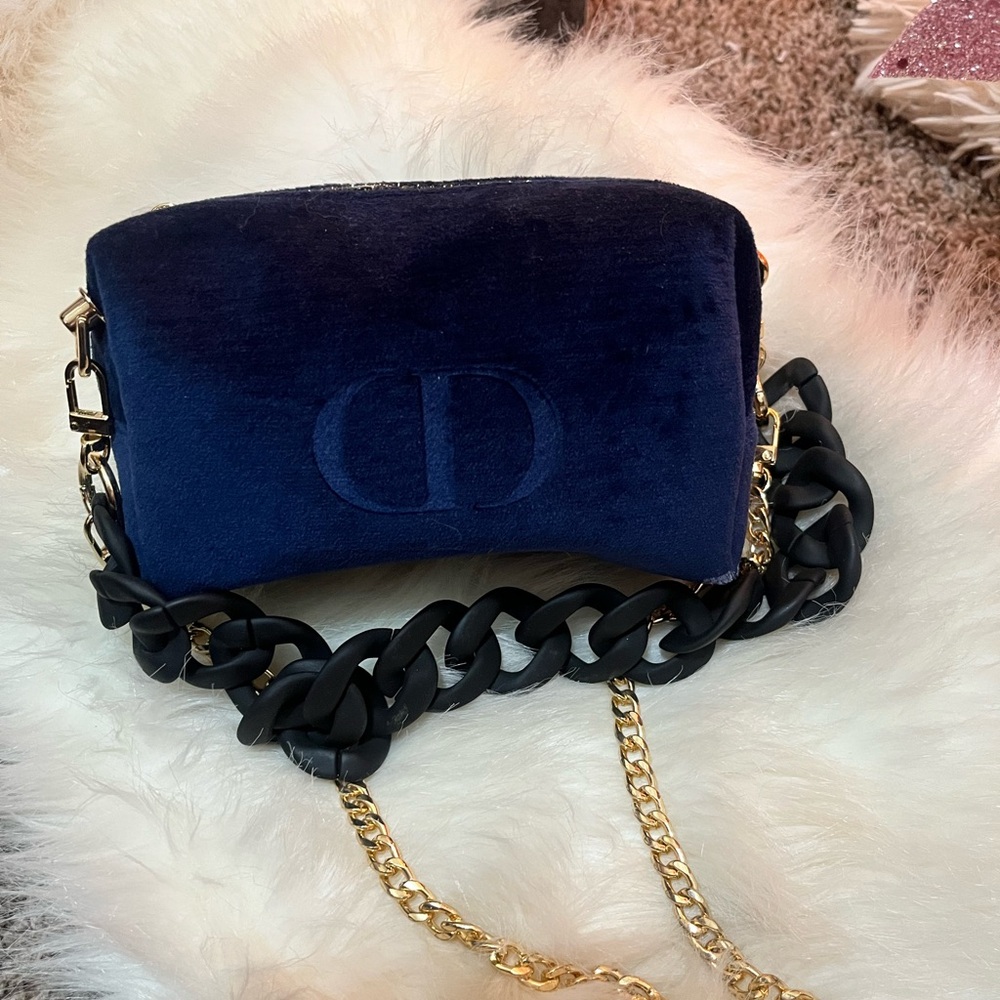 Dior Cosmetic Pouch into Crossbody Bag